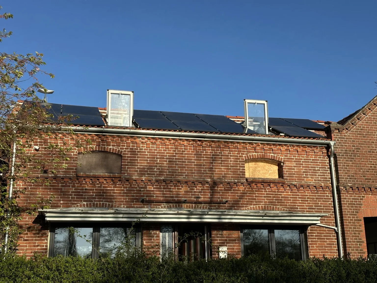 Photovoltaikanlage auf einem Wohngebäude